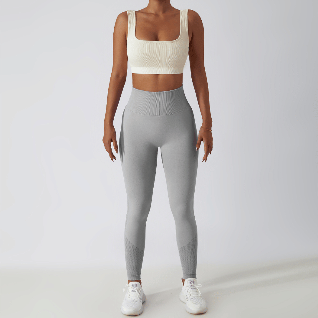 Dámské sportovní legíny s vysokým pasem – FlexFit