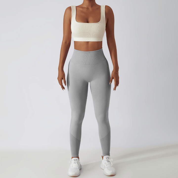 Dámské sportovní legíny s vysokým pasem – FlexFit