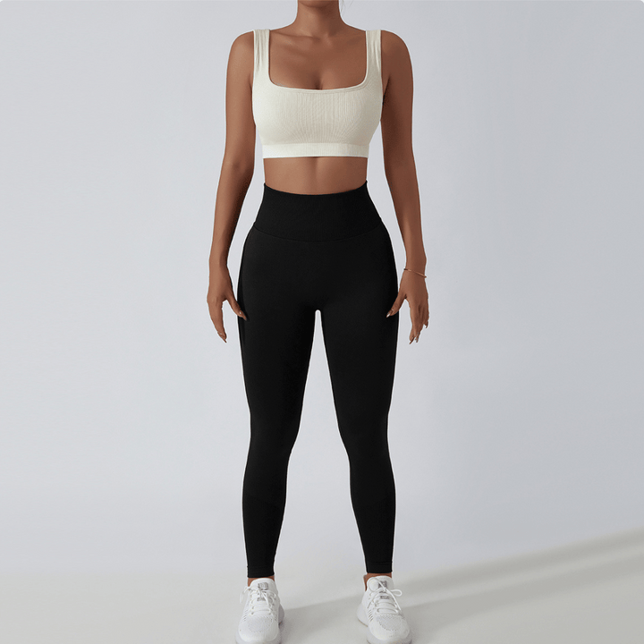 Dámské sportovní legíny s vysokým pasem – FlexFit