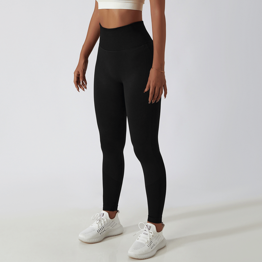 Dámské sportovní legíny s vysokým pasem – FlexFit