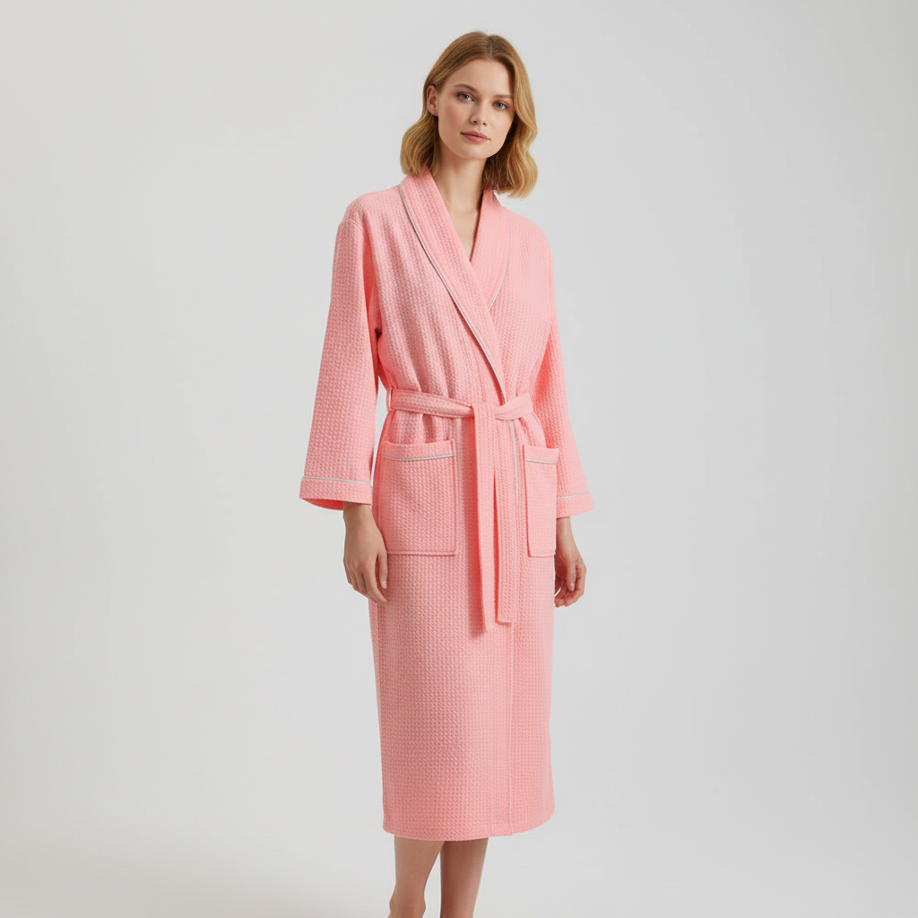 Leichte Waffle-Webart - LoungeChic