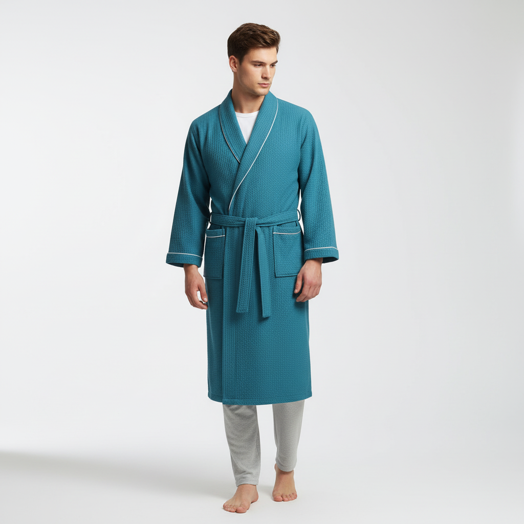 Leichte Waffle-Webart - LoungeChic