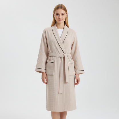 Leichte Waffle-Webart - LoungeChic