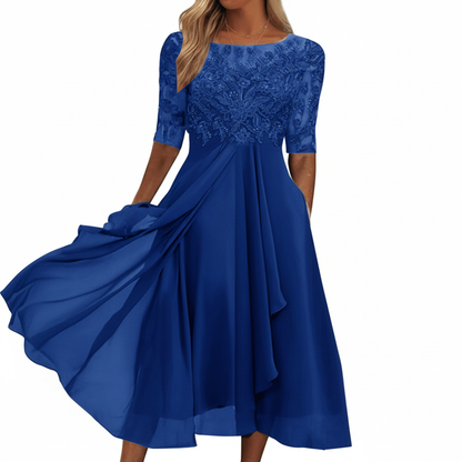 Leichtes Chiffonkleid - FlowingDelight 