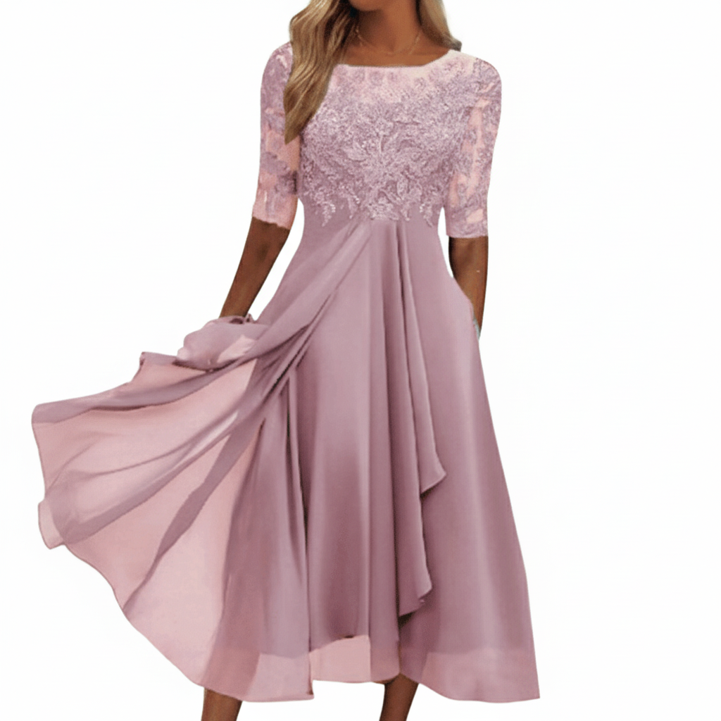 Leichtes Chiffonkleid - FlowingDelight 
