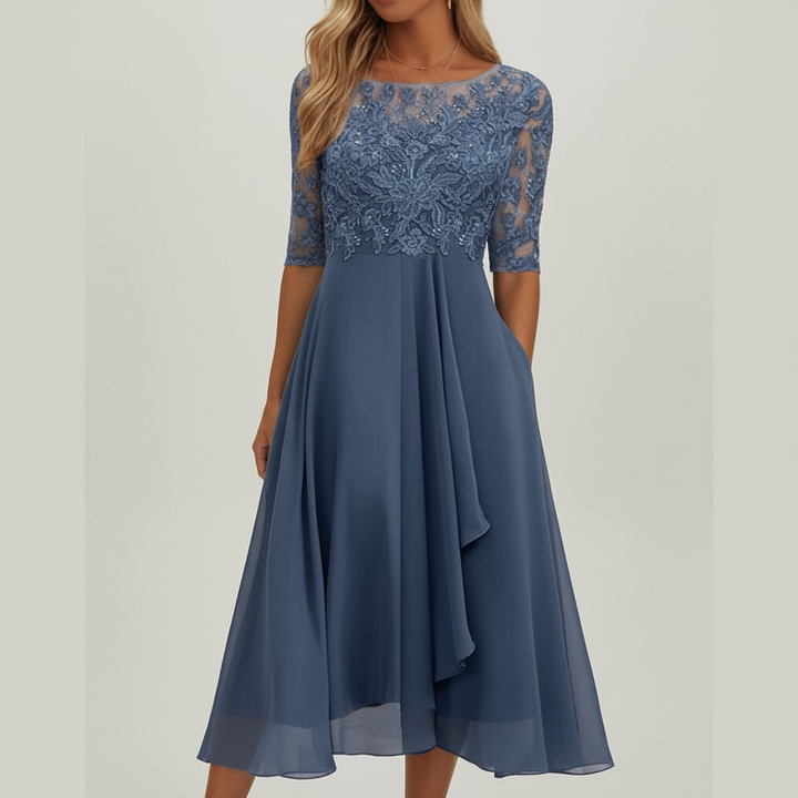 Leichtes Chiffonkleid - FlowingDelight 