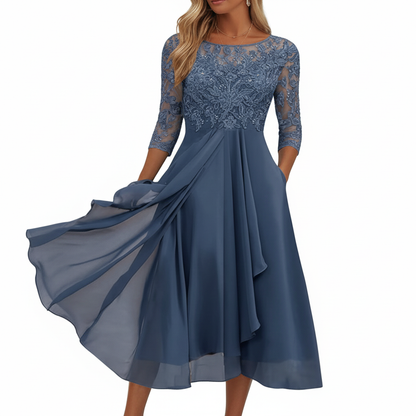 Leichtes Chiffonkleid - FlowingDelight 