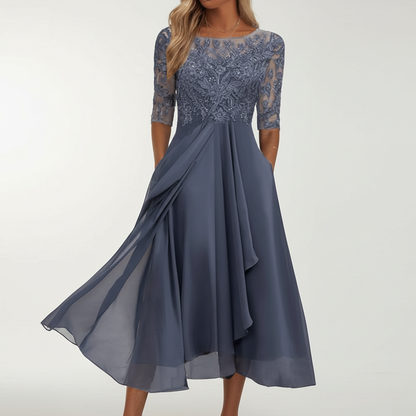 Leichtes Chiffonkleid - FlowingDelight 