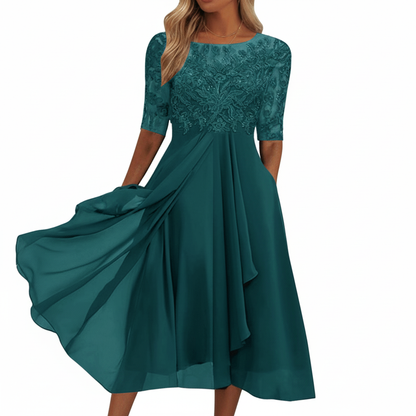 Leichtes Chiffonkleid - FlowingDelight 