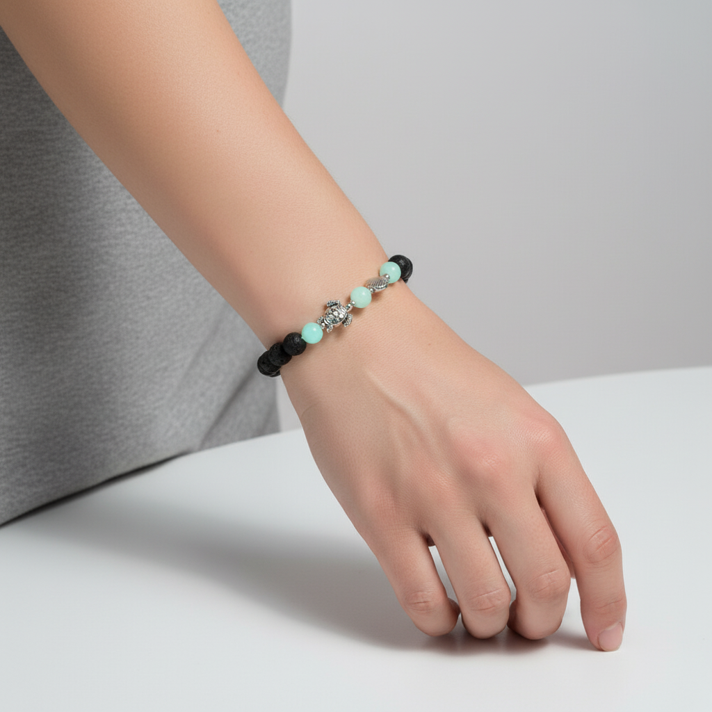 Leuchtendes Perlenarmband - GlowLotus