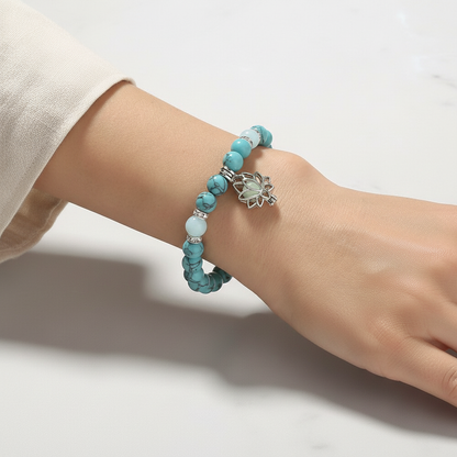 Leuchtendes Perlenarmband - GlowLotus