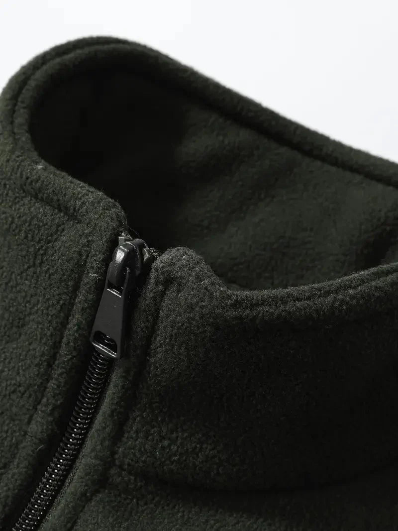 Lined Outdoor Fleece Gilet With Full-Zip Fastening - Milton