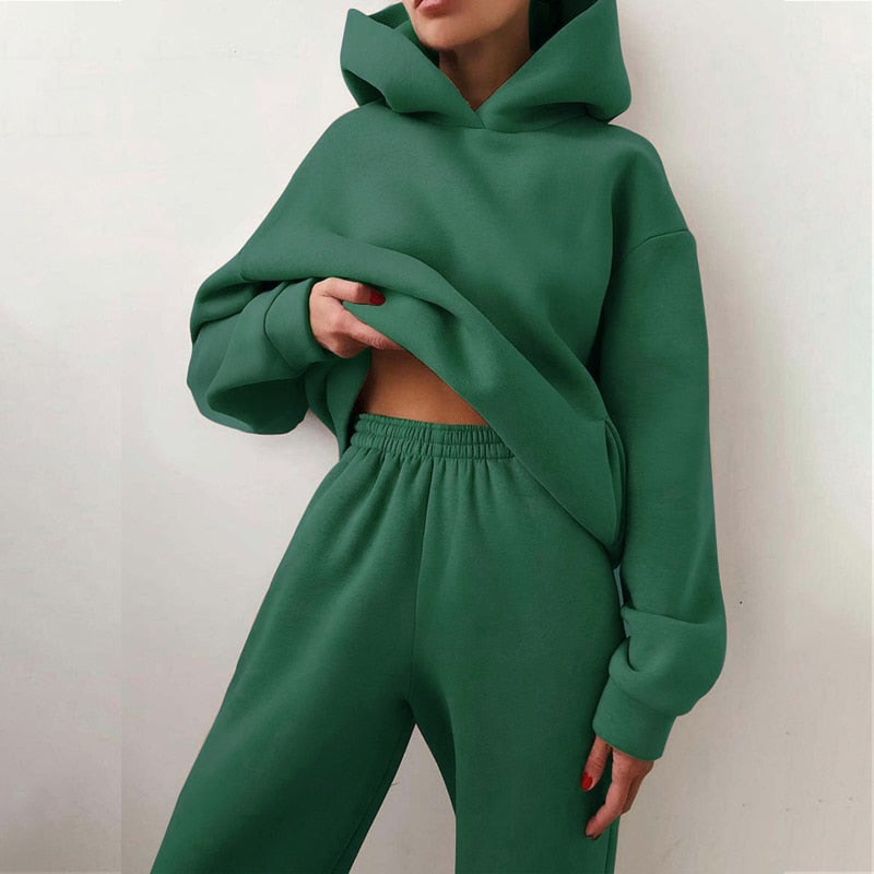Loungewear-Set Mit Kapuze - Alexia