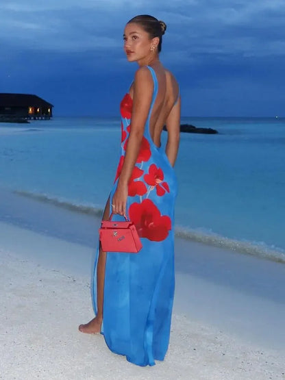 Vzdušné dlouhé letní maxikryté s volnou siluetou – Zelda