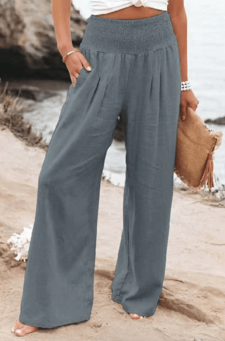 Elegantní Palazzo-buxy s boho pocitem – Yasmin