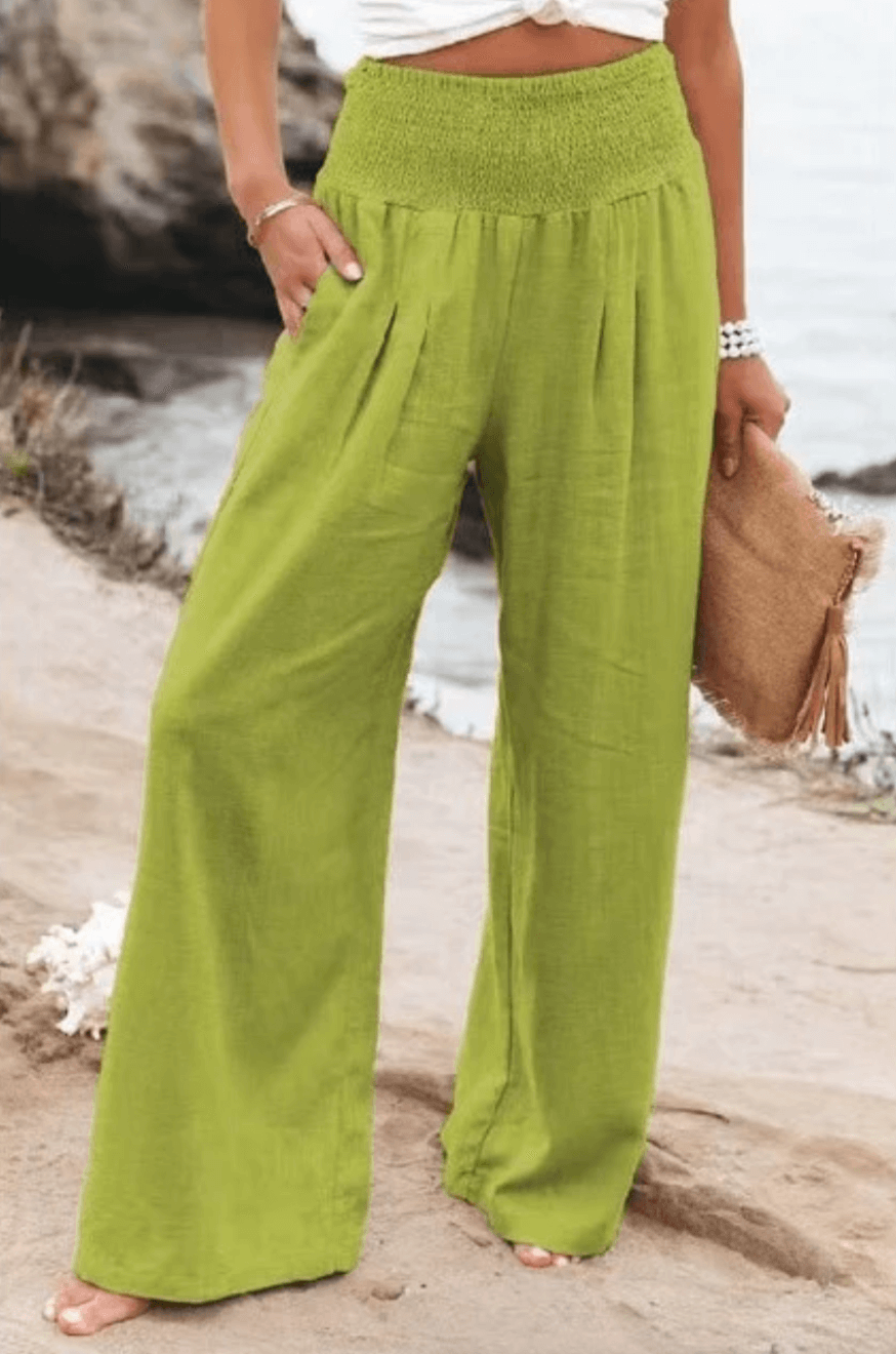 Elegantní Palazzo-buxy s boho pocitem – Yasmin
