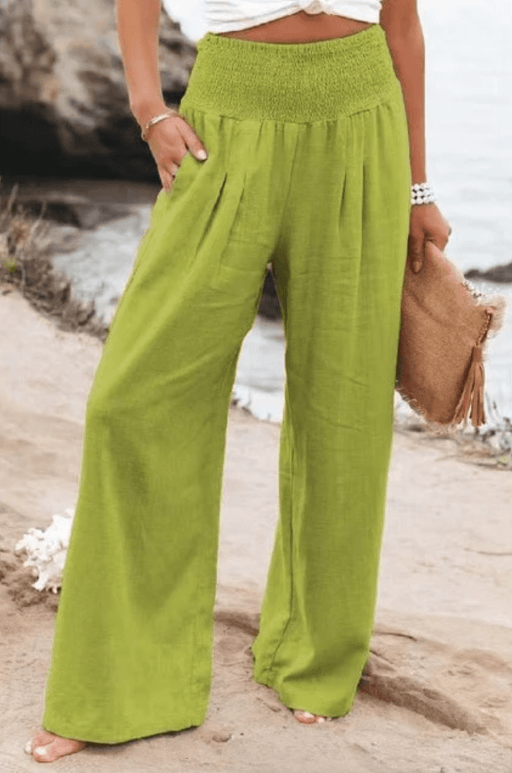 Elegantní Palazzo-buxy s boho pocitem – Yasmin