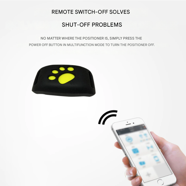 Inteligentní GPS obojek pro kočky a malé psy – PawTrack