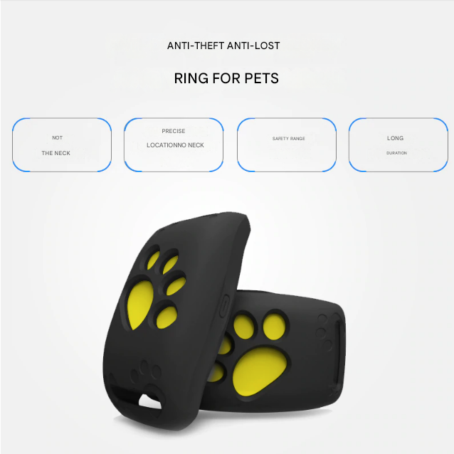 Inteligentní GPS obojek pro kočky a malé psy – PawTrack