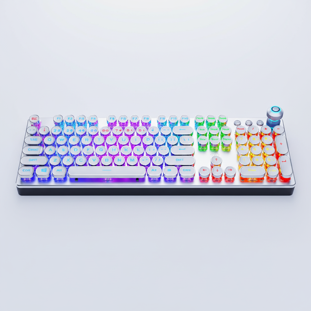 Mechaniczne Z Podświetleniem - Clicker 