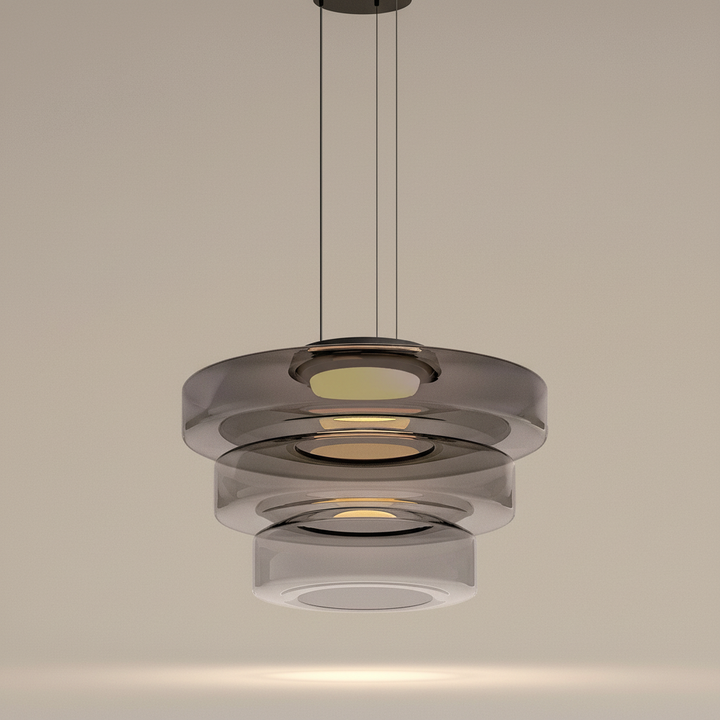 Mehrstufige LED Pendelleuchte - AuraLoft