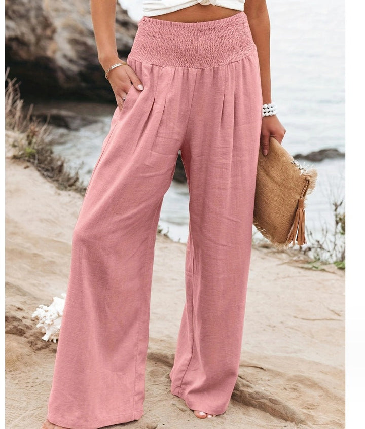 Elegantní Palazzo-buxy s boho pocitem – Yasmin