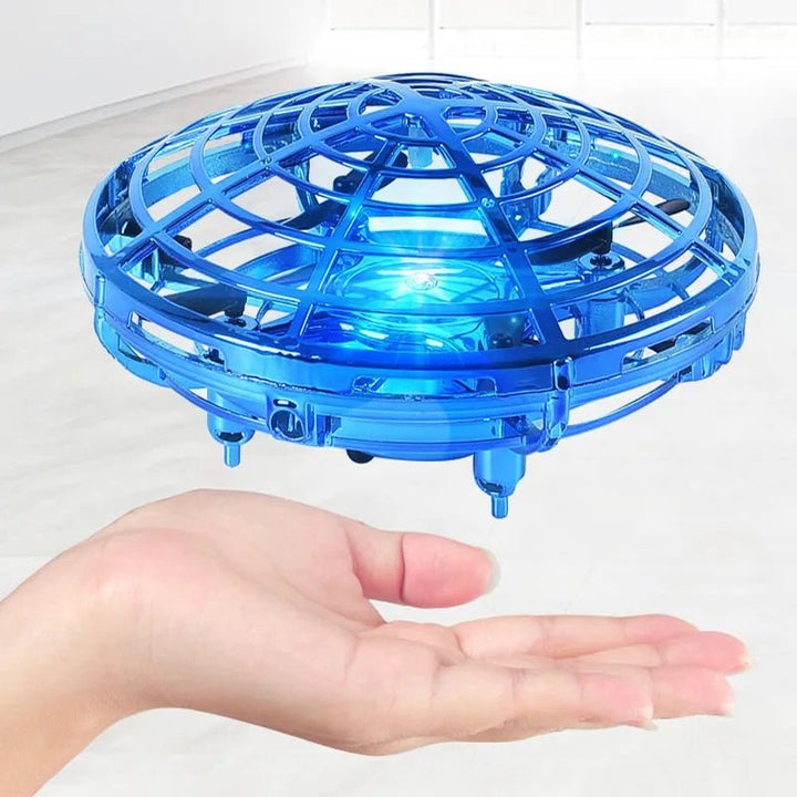 Létající UFO hračky s dálkovým ovládáním – Pro vnitřní a venkovní použití