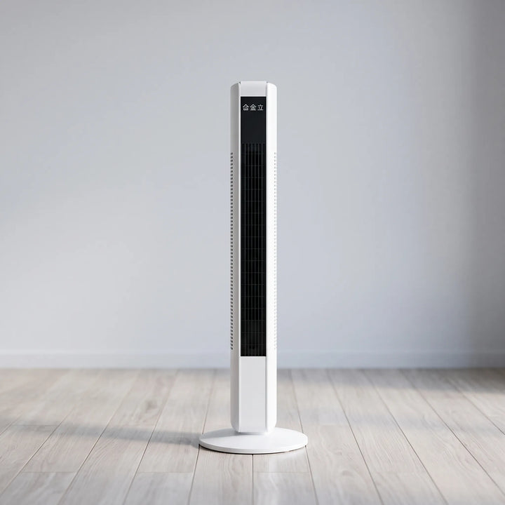 Minimalist Cylindrical Oscillating Tower Fan - Ventyra