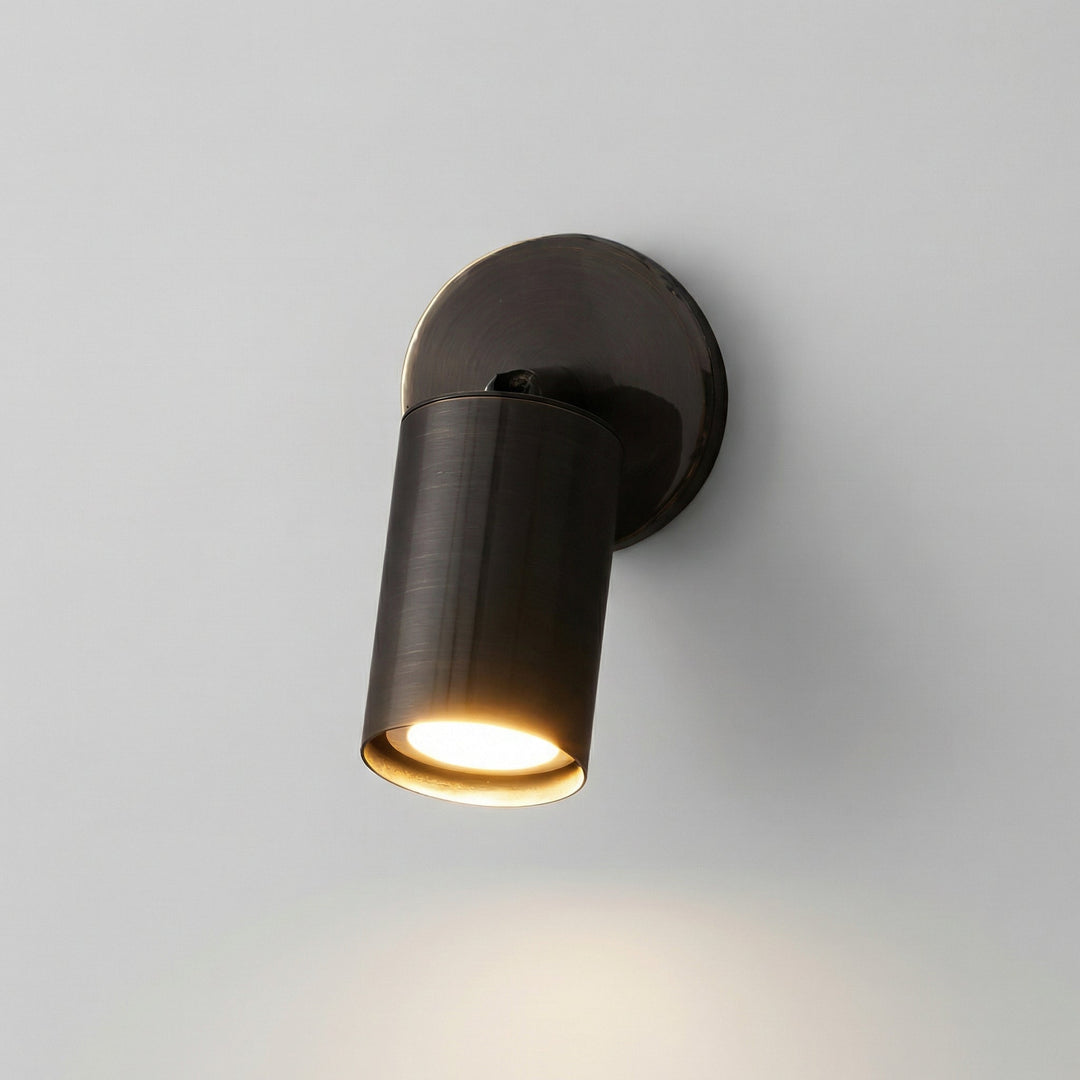 Minimalist Cylindrical Wall Sconce -  NoirLume