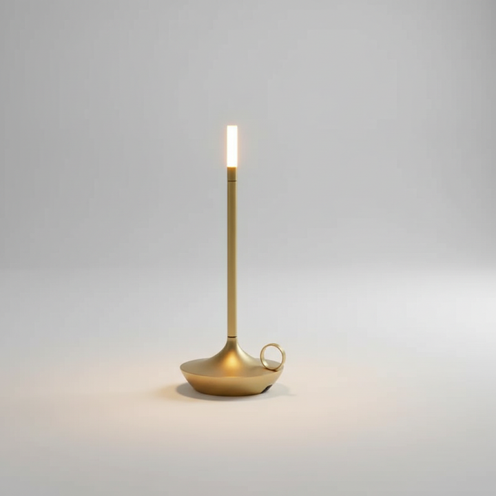 Minimalistische Tischlampe Aluminium - Lightara