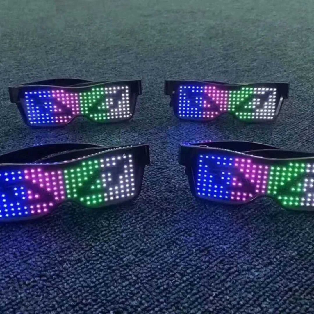 LED párty brýle programovatelné pomocí aplikace - GlowBeat