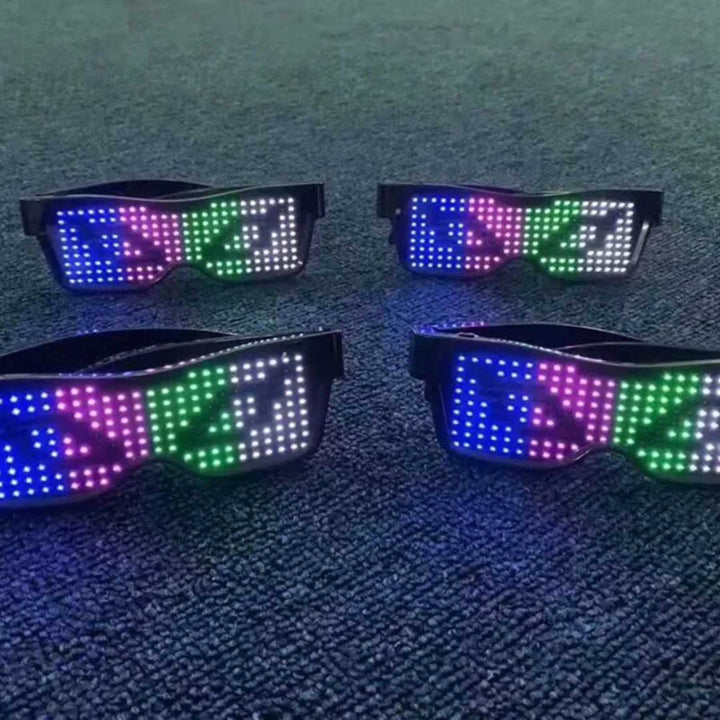 LED párty brýle programovatelné pomocí aplikace - GlowBeat