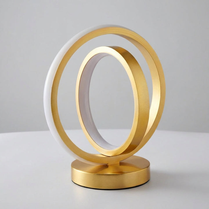 Modern Circular Accent Lamp - AuraLoop