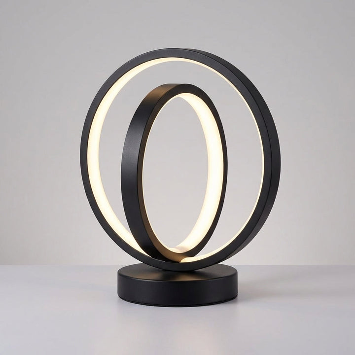 Modern Circular Accent Lamp - AuraLoop