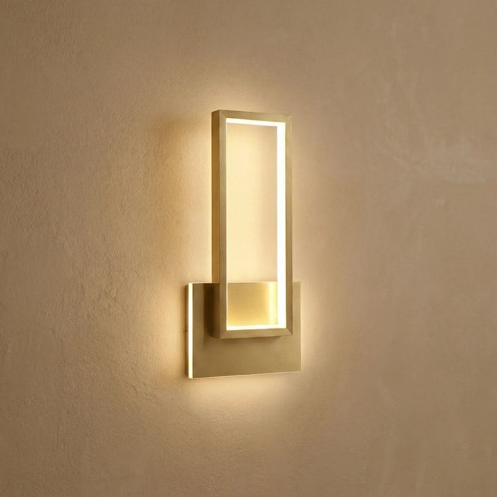 Modern Rectangular Wall Lamp - Brillane