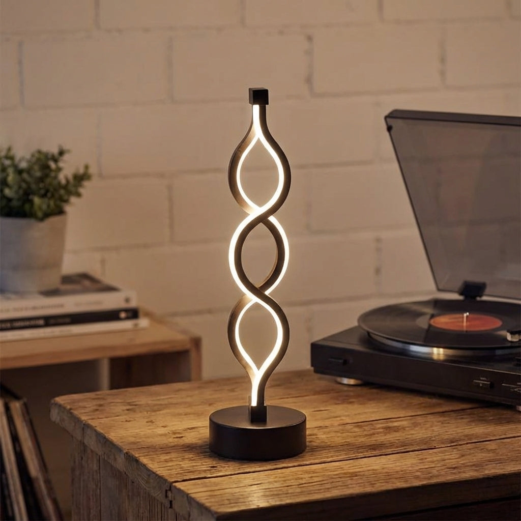 Modern Spiral Table Lamp -  Spirique