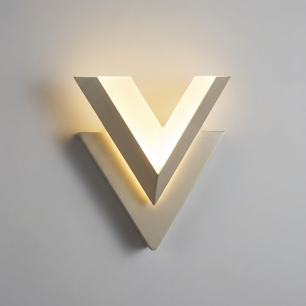 Modern V Shaped Wall Light -  Velanox