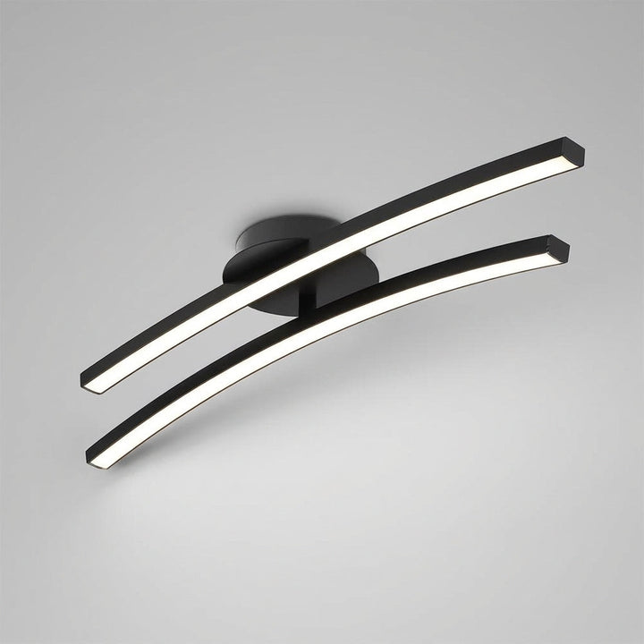 Modern Curved Ceiling Fixture -  Curvion