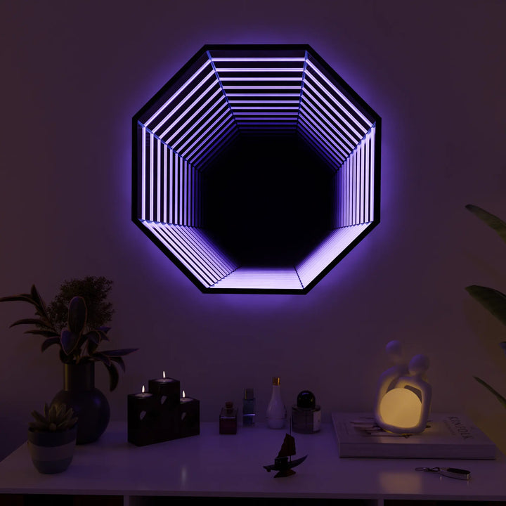 Modern Hexagon Wall Lamp -  Hexalume