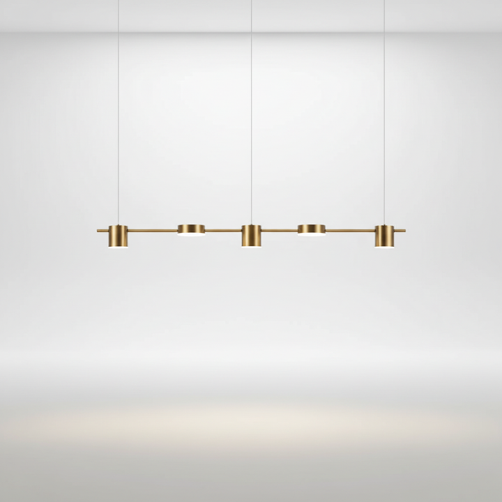 Moderne Aluminium Pendelleuchte - Glowlume