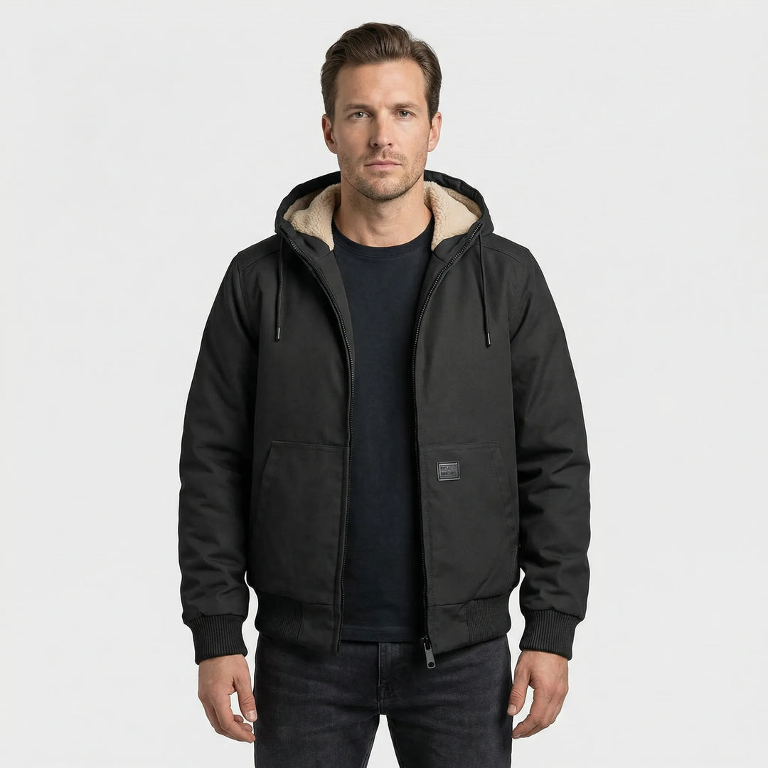 Moderne Bomberjacke Mit Kapuze - Arvid