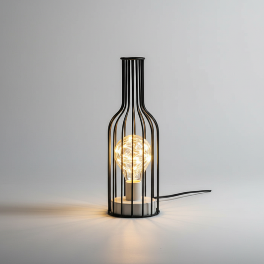 Moderne Metall Tischlampe - LuxeBeam