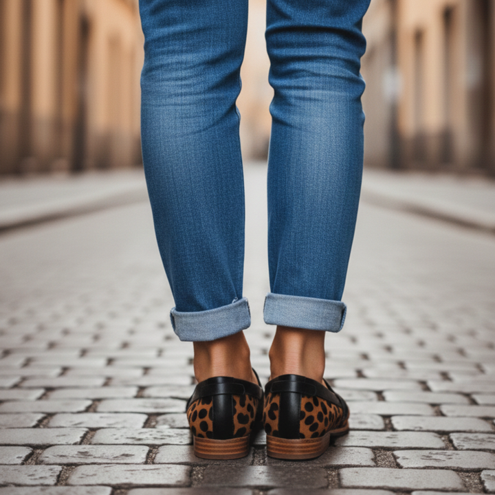 Women's Loafers with Pointed Toe – Classic Flat Moccasins 4