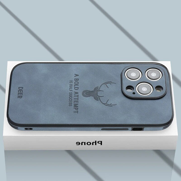 Luxusní jelení kůže iPhone obal - Veltro