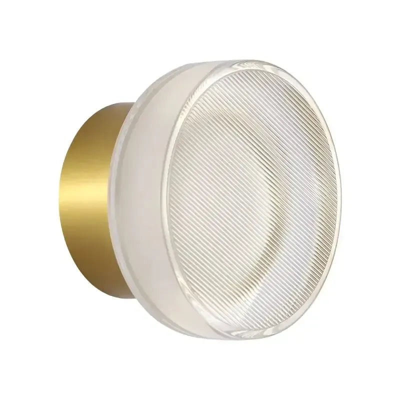Nordic Circular Wall Lamp - Modern LED Sconce for Bedroom and Hallway 8