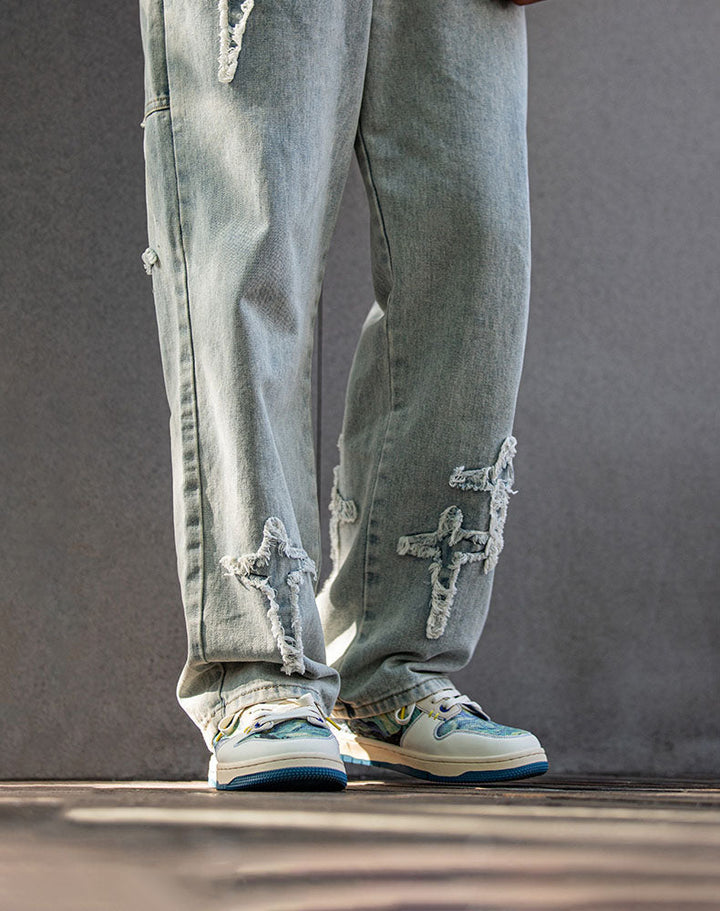 Umělecké unisex tenisky s designem hvězdné noci a pohodlnou sedačkou – Lior