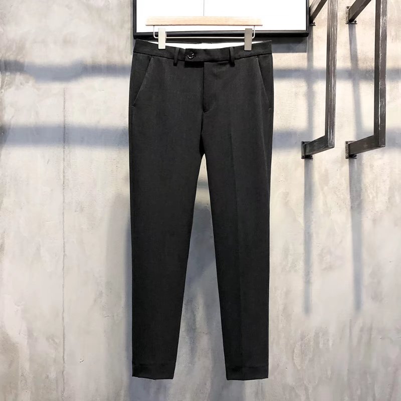 Slim Fit formální pánské kalhoty – Milán