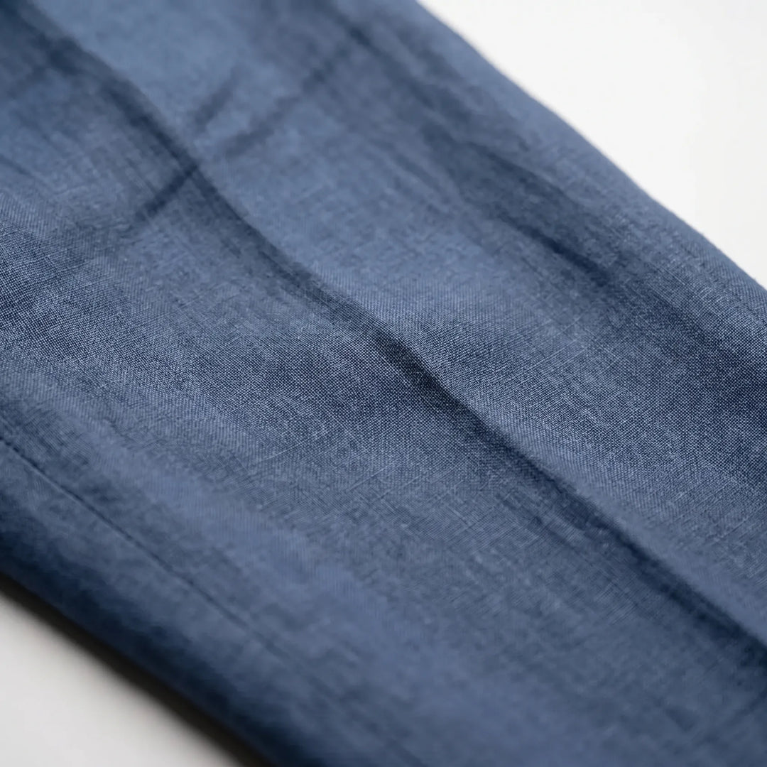 Office Wear Linen Blend Trousers -  Sheldon