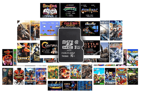 Retro Game Stick s 10 000 hrami – Plugbit
