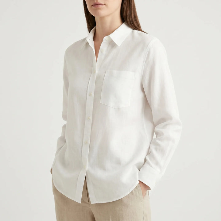 Oversized Button-Down Shirt -  Shirley